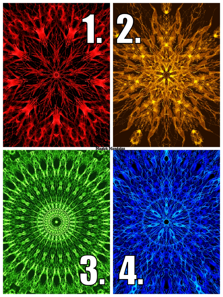 Pick a Magick Mandalas OracleCard and I will reveal you the message you need to hear today