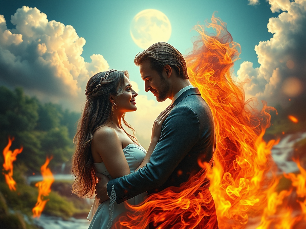 Touched by the divine light (Twin Flame Poetry)